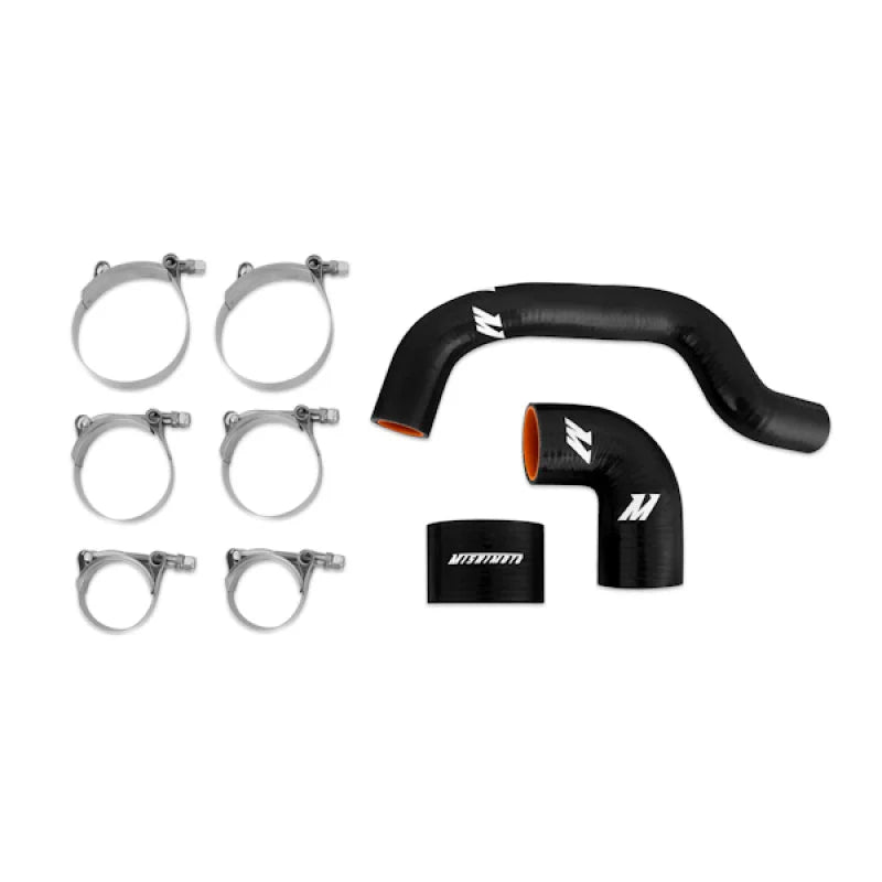 Mishimoto 04-07 Subaru WRX STI (STI only) USDM Black Silicone Intercooler Hoses - Main Product View
