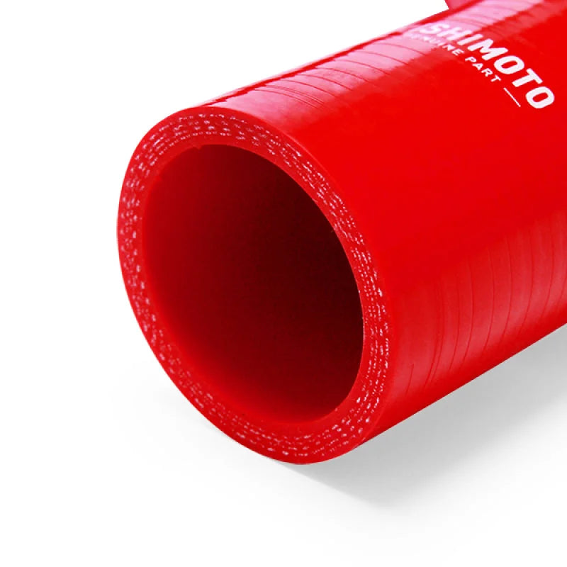Mishimoto 04-08 Ford F-150 V8 Red Silicone Radiator Hose Kit - Side View