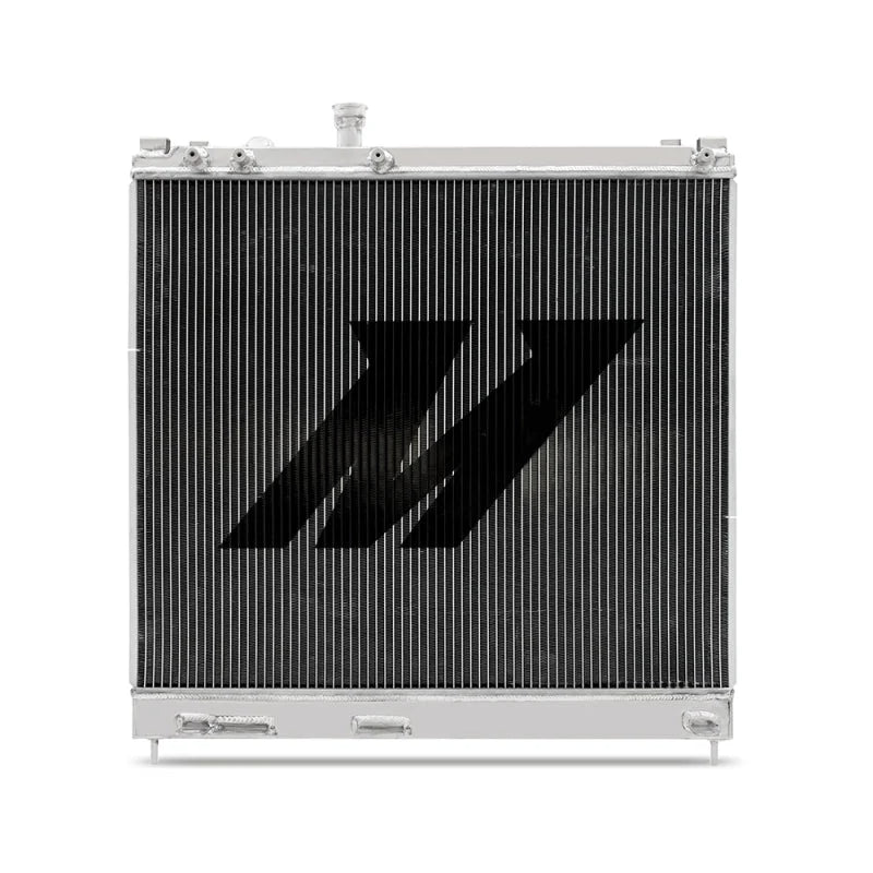 Mishimoto 04-13 Infiniti QX56 / 05-14 Nissan Armada Aluminum Radiator - Back View