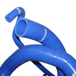 Load image into Gallery viewer, Mishimoto 05-06 Ford Mustang GT V8 Blue Silicone Hose Kit - Side View