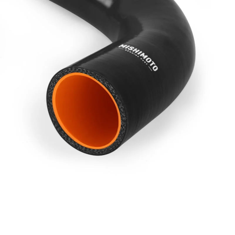 Mishimoto 05-07 Ford 6.0L Powerstroke Coolant Hose Kit (Twin I-Beam Chassis) (Black) - Side View