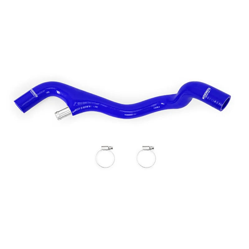 Mishimoto 05-07 Ford F-250/F-350 6.0L Powerstroke Lower Overflow Blue Silicone Hose Kit - Main Product View