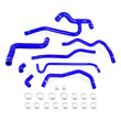 Load image into Gallery viewer, Mishimoto 05-10 Mustang V6 Silicone Radiator &amp; Heater Hose Kit - Blue - Main Product View