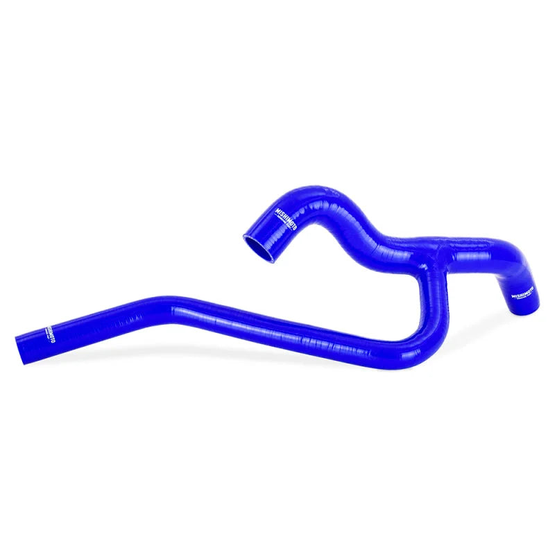 Mishimoto 05-10 Mustang V6 Silicone Radiator & Heater Hose Kit - Blue - Back View