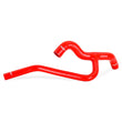 Load image into Gallery viewer, Mishimoto 05-10 Mustang V6 Silicone Radiator &amp; Heater Hose Kit - Red - Back View