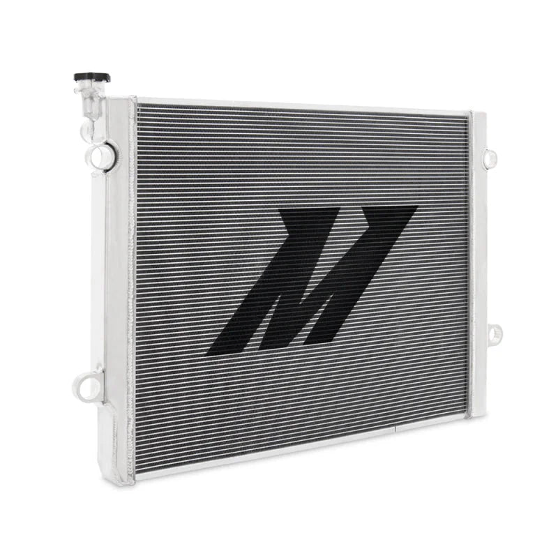 Mishimoto 05-15 Toyota Tacoma 4.0L Performance Aluminum Radiator - Back View