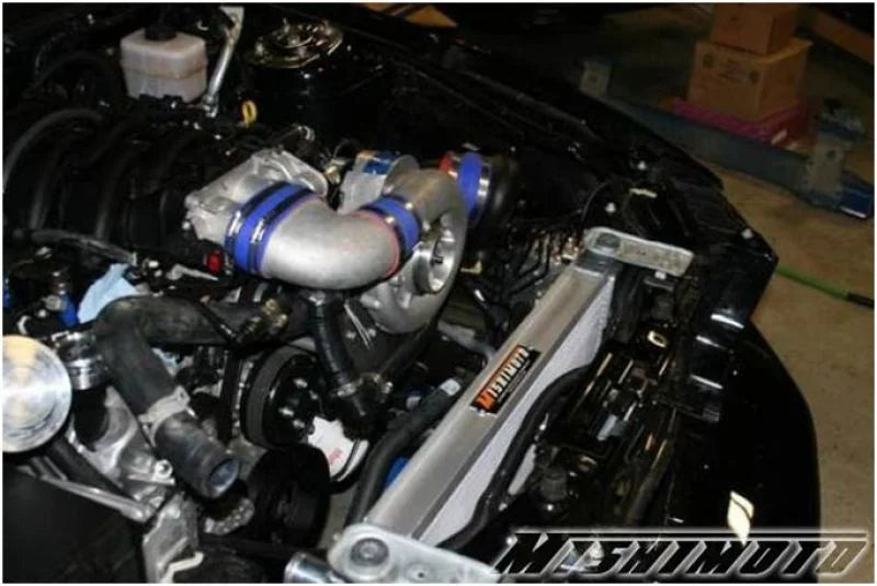 Mishimoto 05+ Ford Mustang Manual Aluminum Radiator - Additional View 6