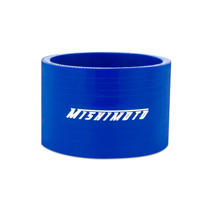 Mishimoto 06-07 Subaru WRX Blue Silicone Intercooler Hoses - Back View