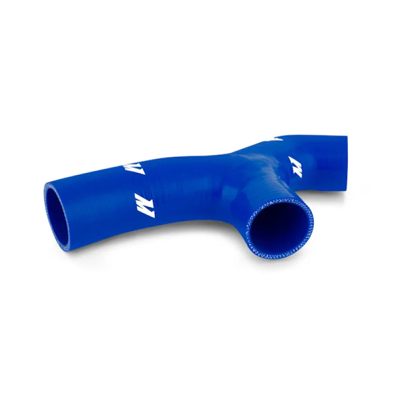 Mishimoto 06-07 Subaru WRX Blue Silicone Intercooler Hoses - Installation View