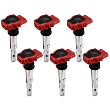 Load image into Gallery viewer, Mishimoto 06-08 VW/Audi Six Cylinder Ignition Coil Set - Back View