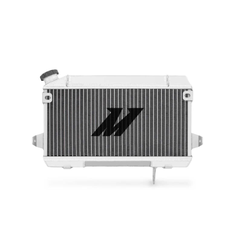 Mishimoto 06-09 Suzuki LTR450 Aluminum Radiator - Installation View