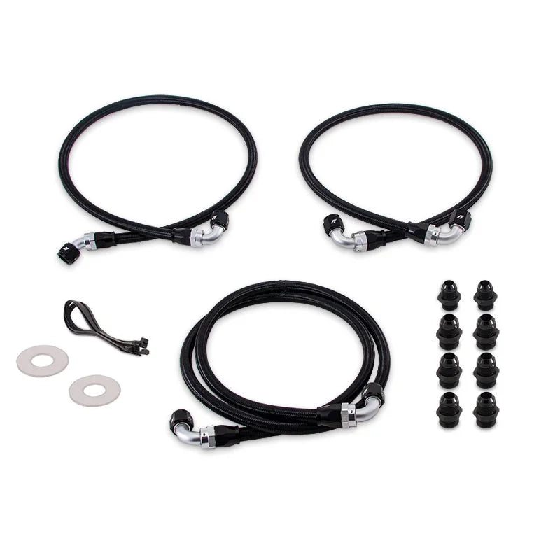 Mishimoto 06-10 Chevrolet/GMC 6.6L Duramax (LLY/LBZ/LMM) Transmission Cooler Line Kit - Main Product View