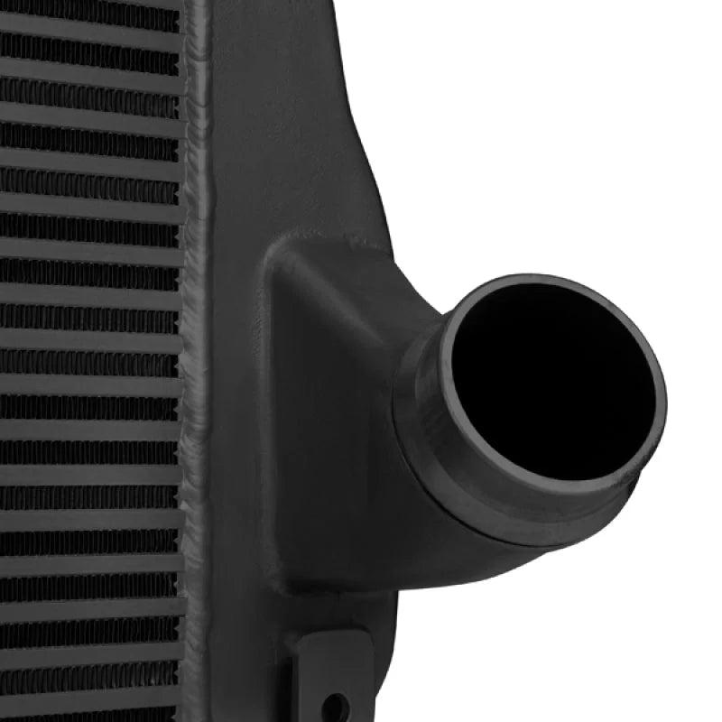 Mishimoto 06-10 Chevy 6.6L Duramax Intercooler (Black) - Side View