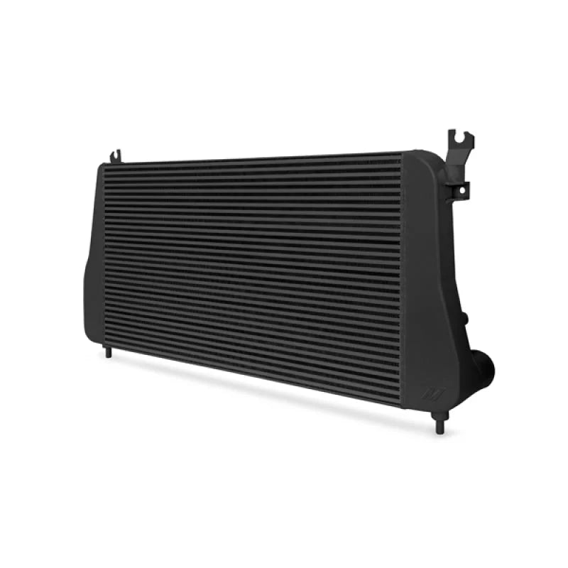 Mishimoto 06-10 Chevy 6.6L Duramax Intercooler (Black) - Installation View