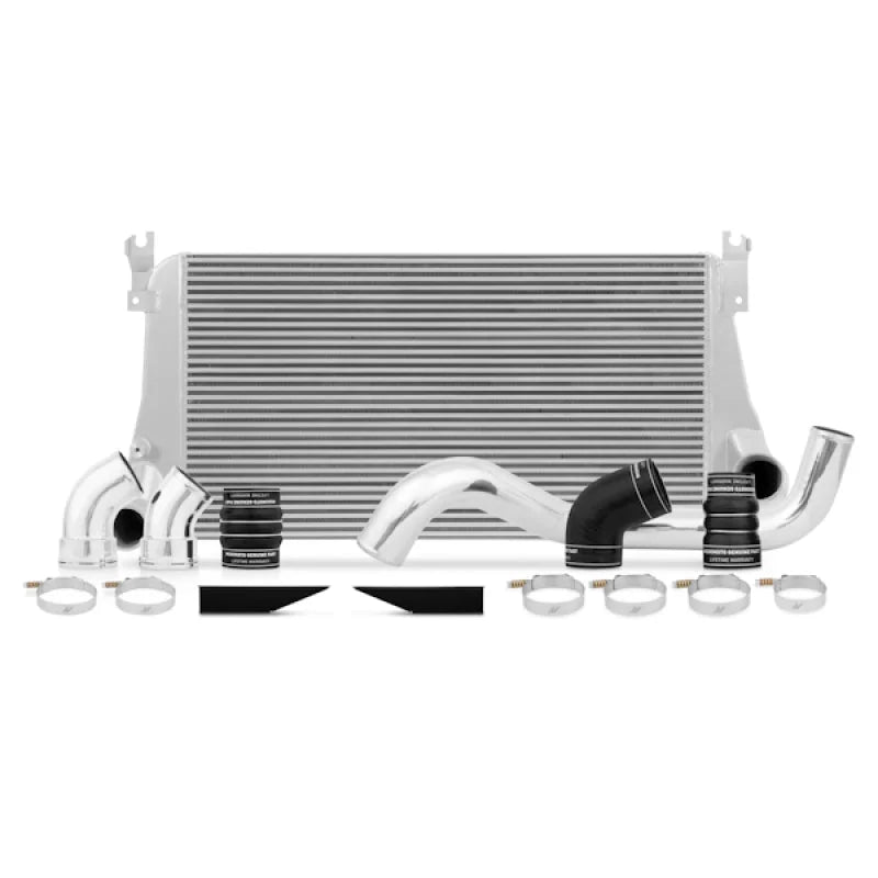 Mishimoto 06-10 Chevy 6.6L Duramax Intercooler Kit w/ Pipes (Silver) - Main Product View