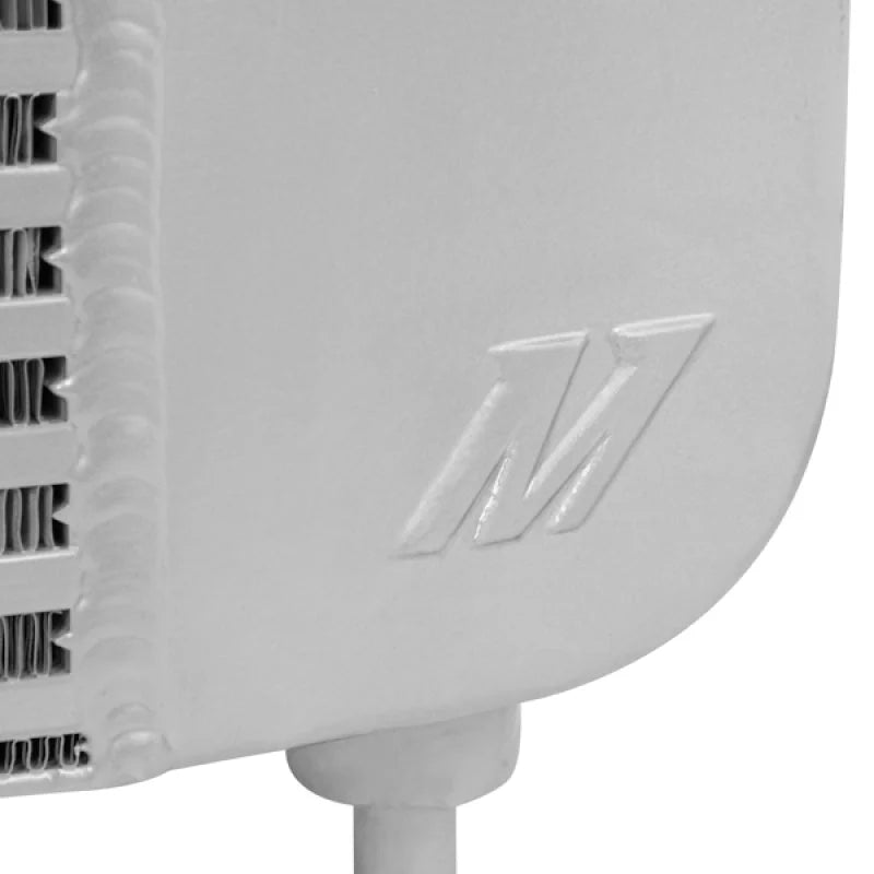 Mishimoto 06-10 Chevy 6.6L Duramax Intercooler (Silver) - Back View
