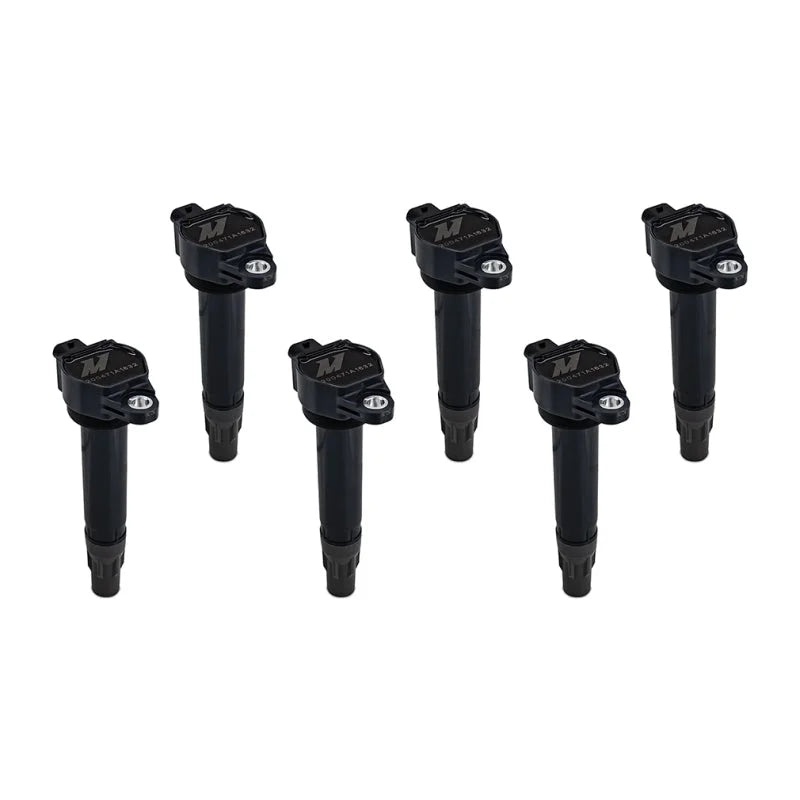 Mishimoto 06-10 Dodge Charger 4.0L Ignition Coil - 6-Pack - Installation View