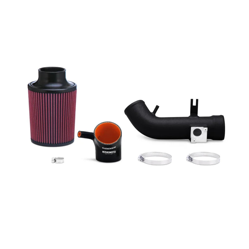 Mishimoto 06-11 Honda Civic Si Performance Air Intake - Wrinkle Black - Main Product View