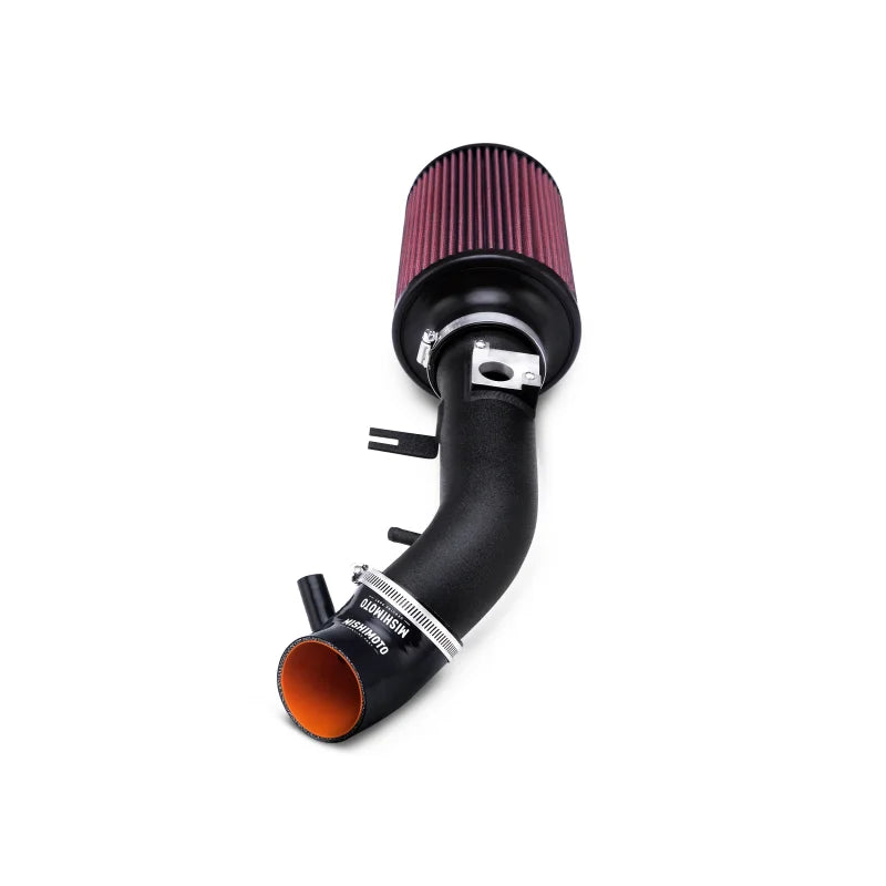 Mishimoto 06-11 Honda Civic Si Performance Air Intake - Wrinkle Black - Side View