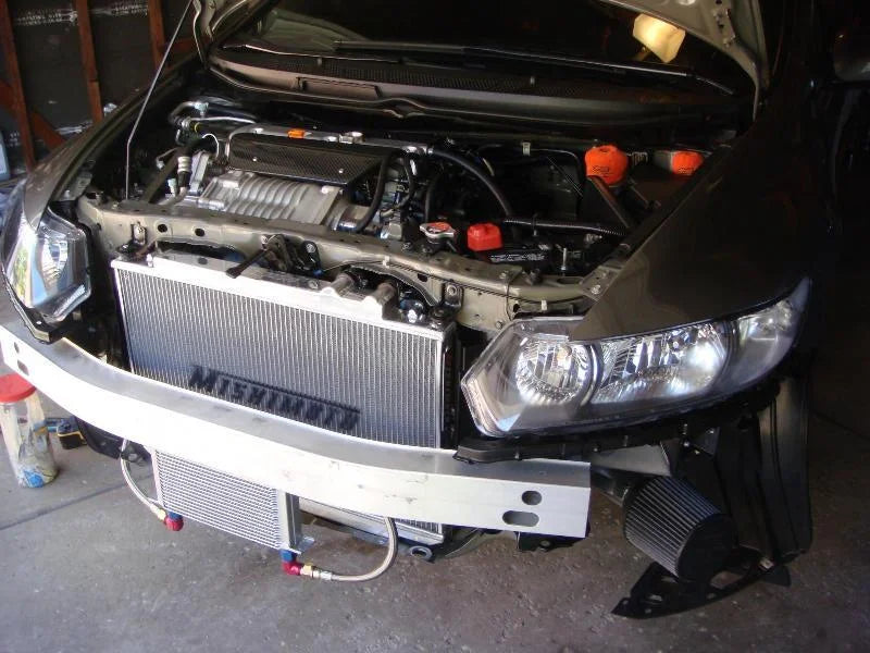 Mishimoto 06+ Honda Civic SI Manual Aluminum Radiator - Additional View 8