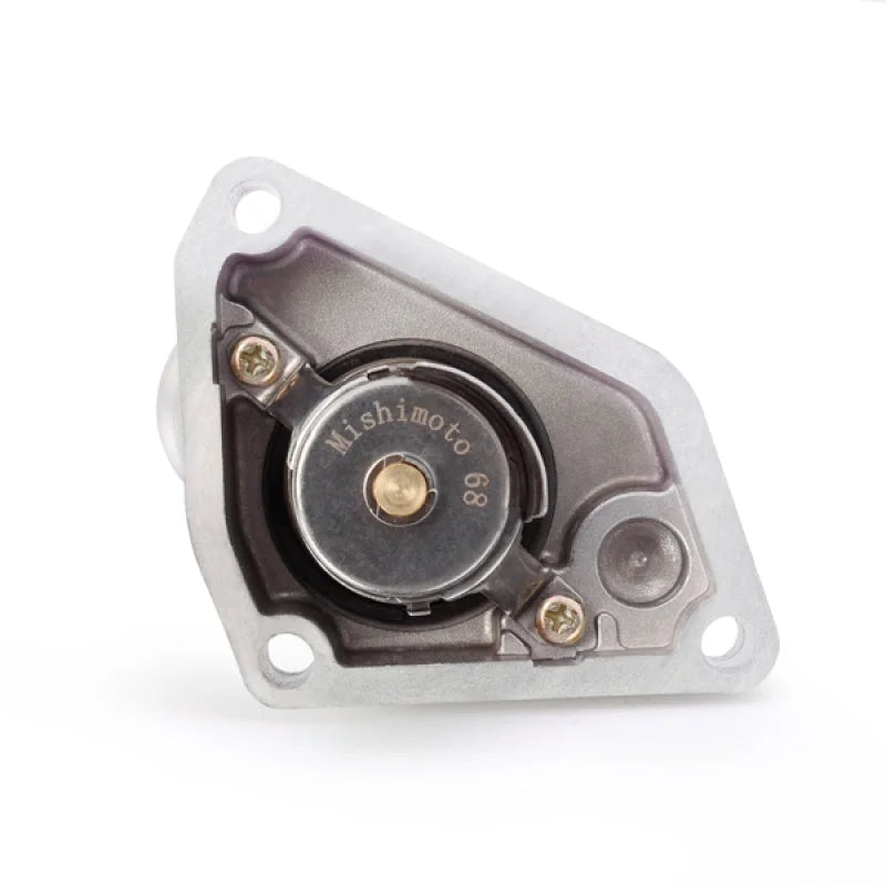 Mishimoto 07-09 Nissan 350Z / 09-10 Infiniti FX35/M35 155 Deg F/68 Deg C Racing Thermostat - Side View