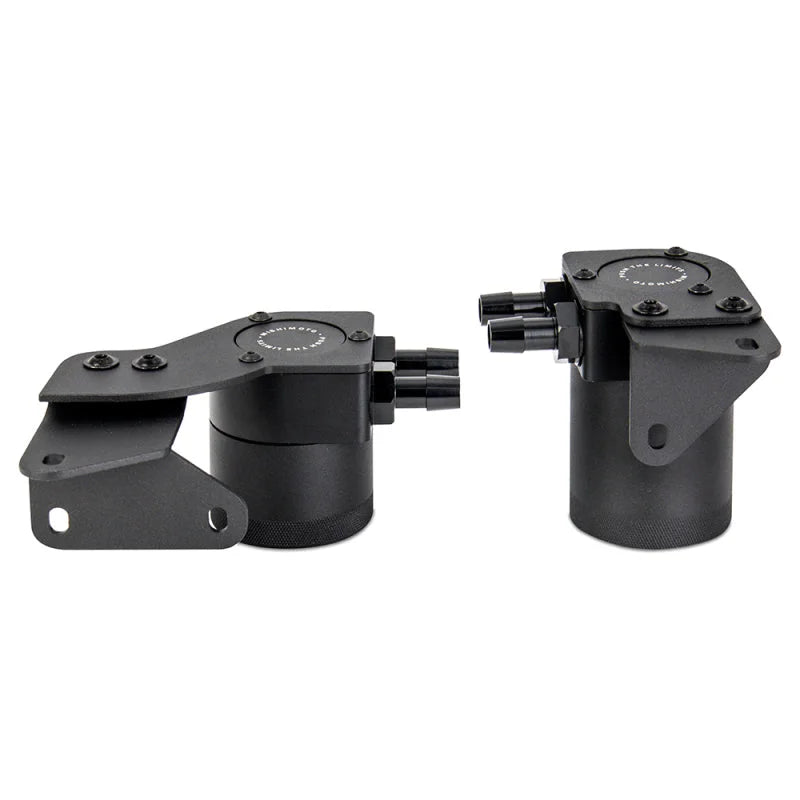 Mishimoto 07-09 Nissan 350Z PCV-Side Catch Can Kit - Installation View
