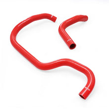 Load image into Gallery viewer, Mishimoto 07-13 Chevrolet Silverado 1500 V8 Red Silicone Hose Kit - Back View
