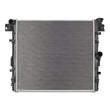 Load image into Gallery viewer, Mishimoto 07-15 Jeep Wrangler JK Replacement Radiator - Plastic - Installation View