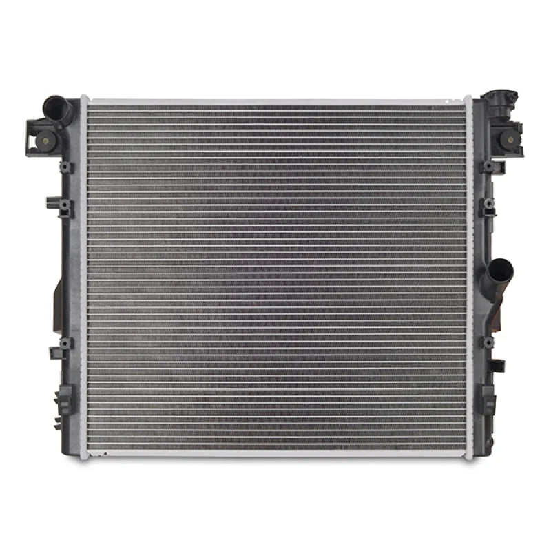 Mishimoto 07-15 Jeep Wrangler JK Replacement Radiator - Plastic - Installation View