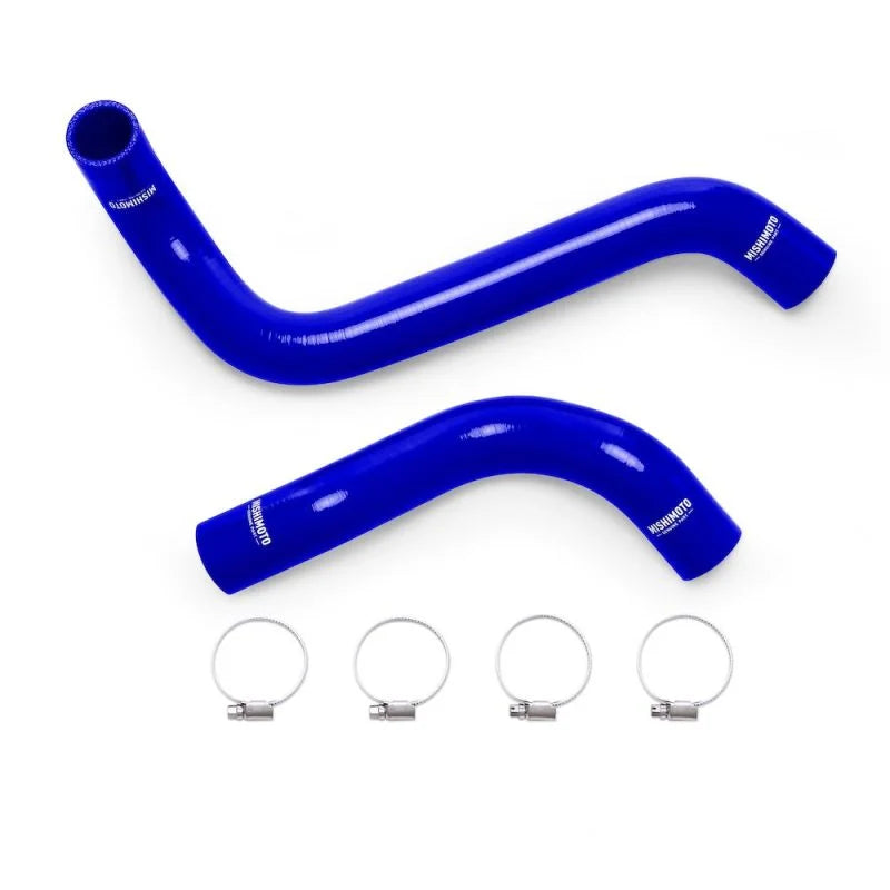 Mishimoto 07-16 Toyota Tundra V8 Blue Silicone Hose Kit - Side View