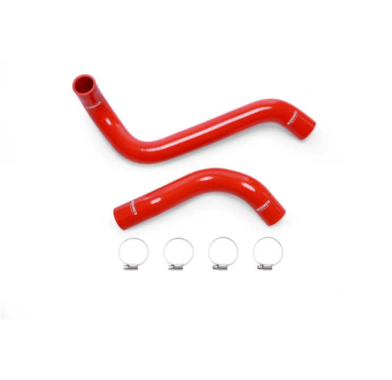 Mishimoto 07-16 Toyota Tundra V8 Red Silicone Hose Kit - Side View