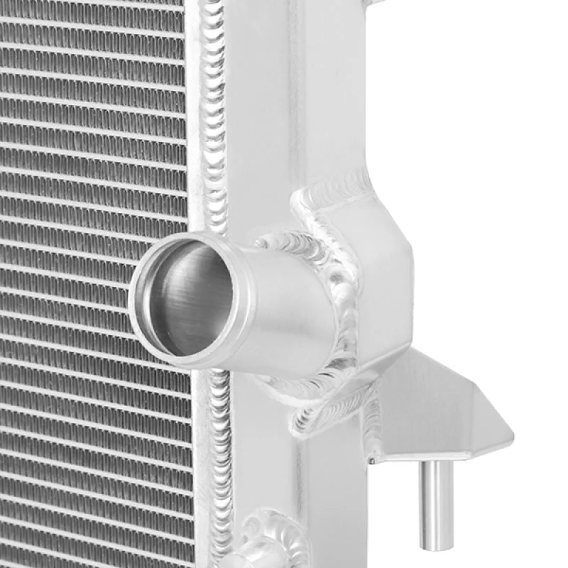 Mishimoto 07-17 Jeep Wrangler JK Performance Aluminum Radiator V2 - Side View