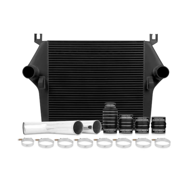 Mishimoto 07.5-09 Dodge 6.7L Cummins Intercooler Kit w/ Pipes (Black) - Main Product View