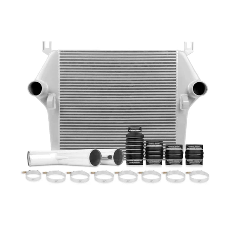 Mishimoto 07.5-09 Dodge 6.7L Cummins Intercooler Kit w/ Pipes (Silver) - Main Product View