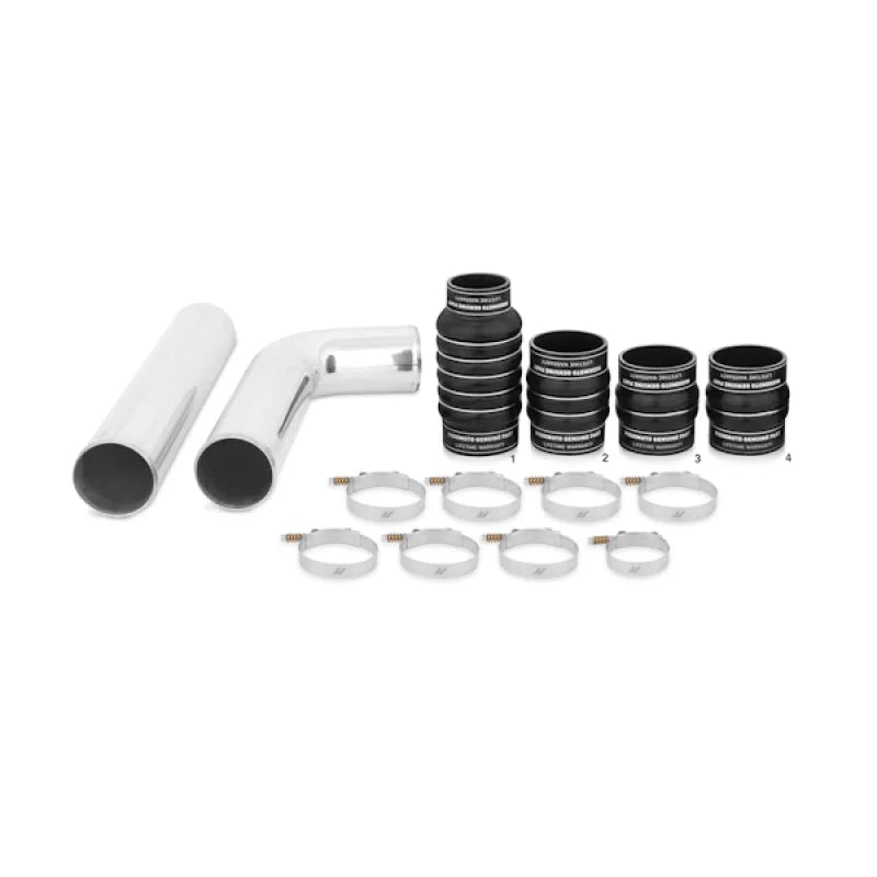 Mishimoto 07.5-09 Dodge 6.7L Cummins Intercooler Kit w/ Pipes (Silver) - Additional View 6