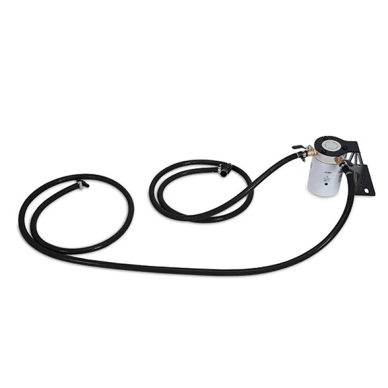 Mishimoto 08-10 Ford 6.4L Powerstroke Coolant Filtration Kit - Black - Installation View