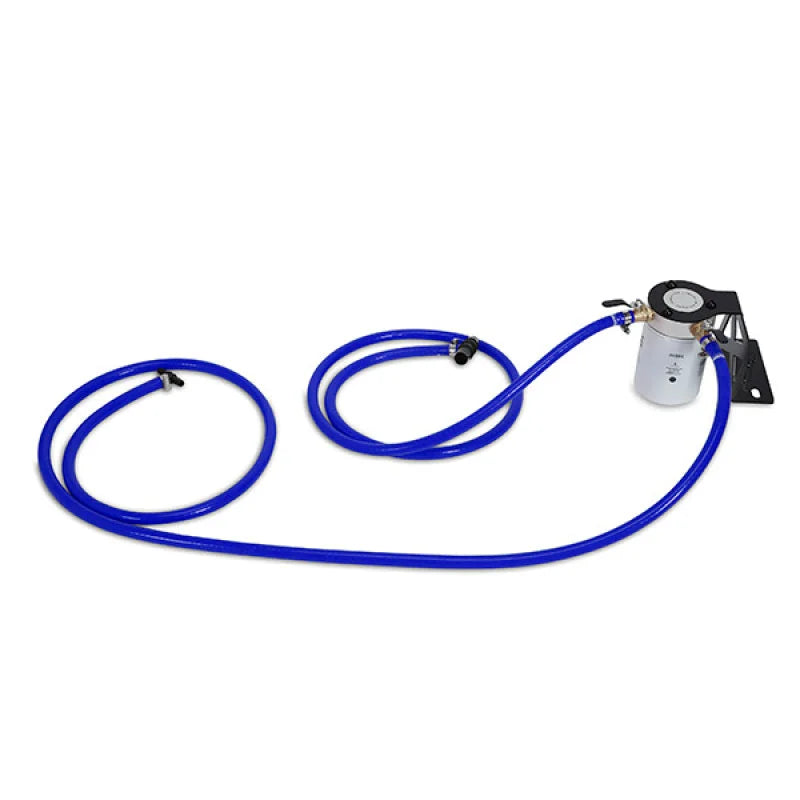 Mishimoto 08-10 Ford 6.4L Powerstroke Coolant Filtration Kit - Blue - Back View