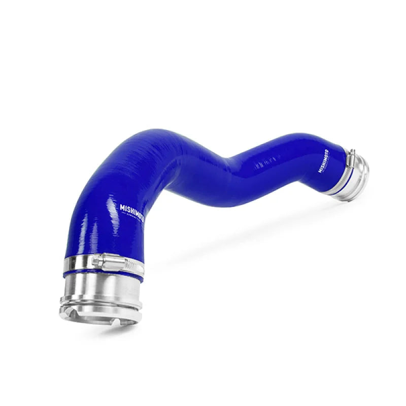 Mishimoto 08-10 Ford 6.4L Powerstroke Coolant Hose Kit (Blue) - Back View