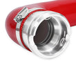 Load image into Gallery viewer, Mishimoto 08-10 Ford 6.4L Powerstroke Coolant Hose Kit (Red) - Installation View