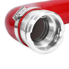 Load image into Gallery viewer, Mishimoto 08-10 Ford 6.4L Powerstroke Coolant Hose Kit (Red) - Installation View