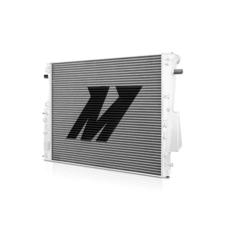 Mishimoto 08-10 Ford 6.4L Powerstroke Radiator - Version 2 - Side View