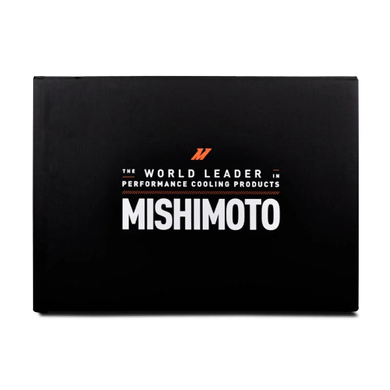 Mishimoto 08-10 Ford 6.4L Powerstroke Radiator - Version 2 - Back View