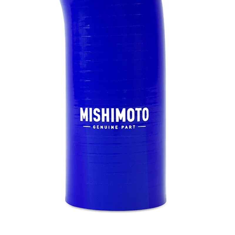 Mishimoto 08-14 Subaru WRX / 08+ STI Silicone Radiator Hose Kit - Blue - Back View