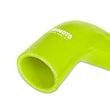 Load image into Gallery viewer, Mishimoto 08-14 Subaru WRX / 08+ STI Silicone Radiator Hose Kit - Neon Yellow - Back View