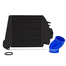 Load image into Gallery viewer, Mishimoto 08-14 Subaru WRX Top-Mount Intercooler Kit - Powder Coated Black &amp; Blue Hoses - Main Product View