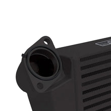 Load image into Gallery viewer, Mishimoto 08-14 Subaru WRX Top-Mount Intercooler Kit - Powder Coated Black &amp; Blue Hoses - Side View