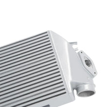 Load image into Gallery viewer, Mishimoto 08-14 Subaru WRX Top-Mount Intercooler Kit - Powder Coated Silver &amp; Black Hoses - Back View