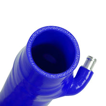 Load image into Gallery viewer, Mishimoto 08 Subaru WRX Blue Silicone Induction Hose - Installation View
