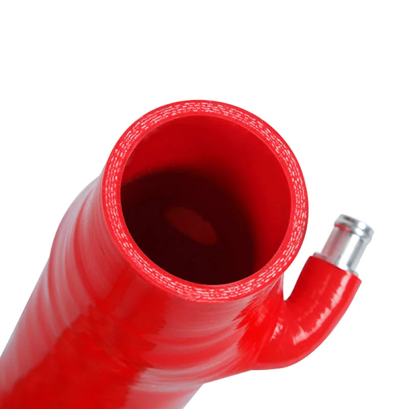 Mishimoto 08 Subaru WRX Red Silicone Induction Hose - Back View
