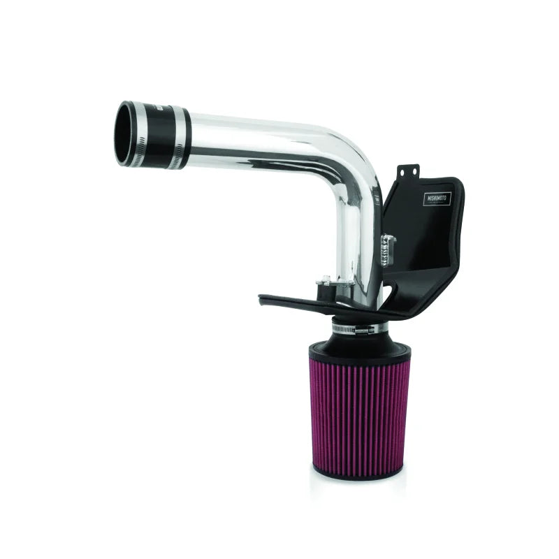 Mishimoto 08+ Subaru WRX/STi Performance Cold Air Intake Kit - Polished - Back View